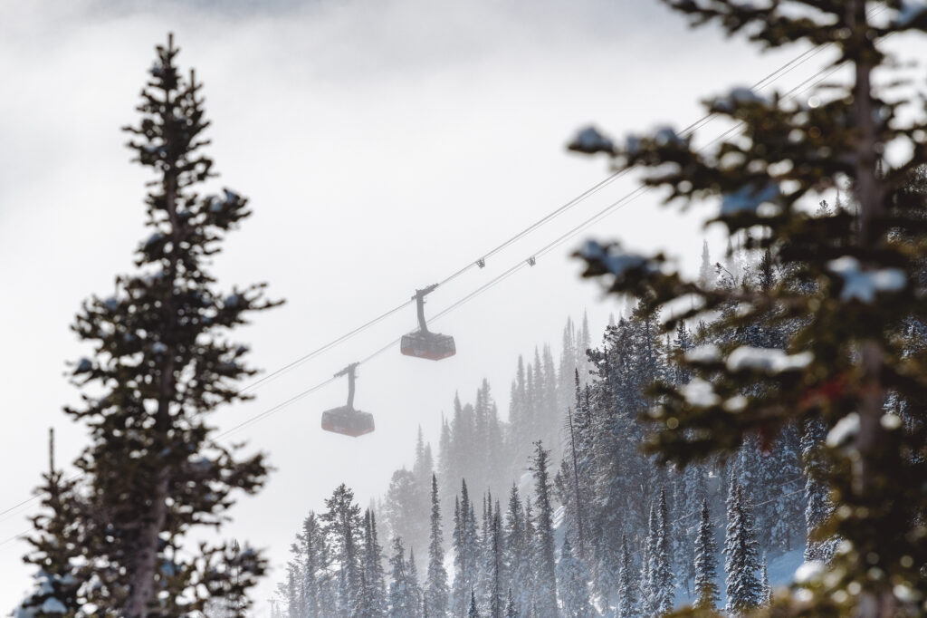 Jackson Hole Mountain Resort Trams Winter