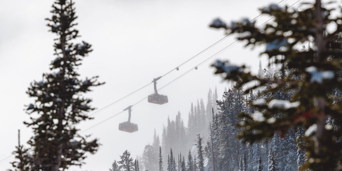 Jackson Hole Mountain Resort Trams Winter