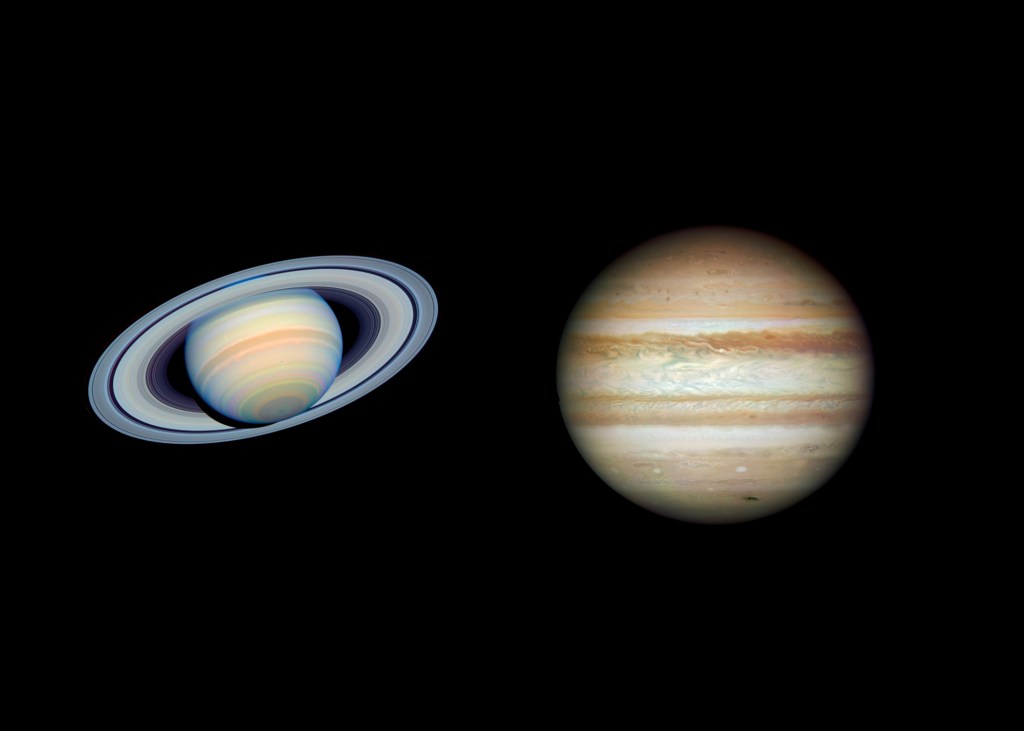 Conjunction Junction: Jupiter and Saturn Put on a Celestial Show