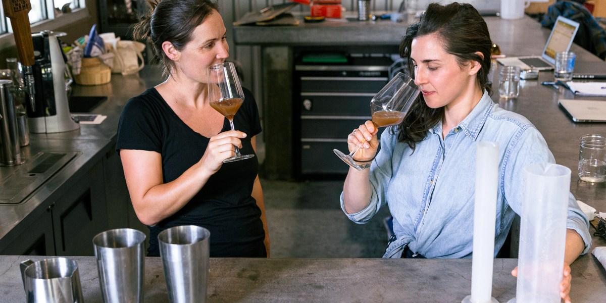 Julia Sherman and Martha Stoumen