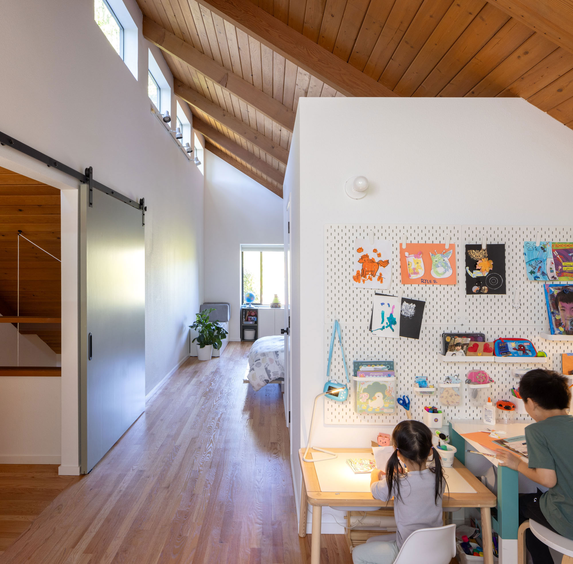 Kids Room in Wedgewood Seattle House by Best Practice Architecture