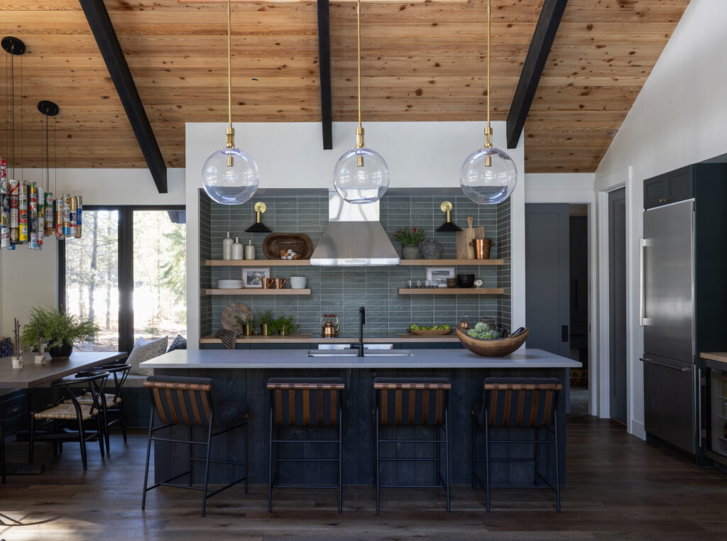 Kitchen in Black Butte Ranch House by Cloud Houz