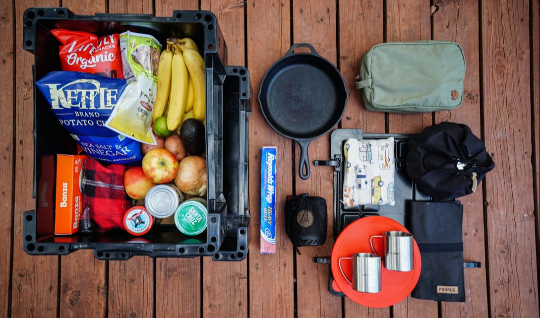 How to Build the Perfect Car Camping Food Bin System - Amanda Outside