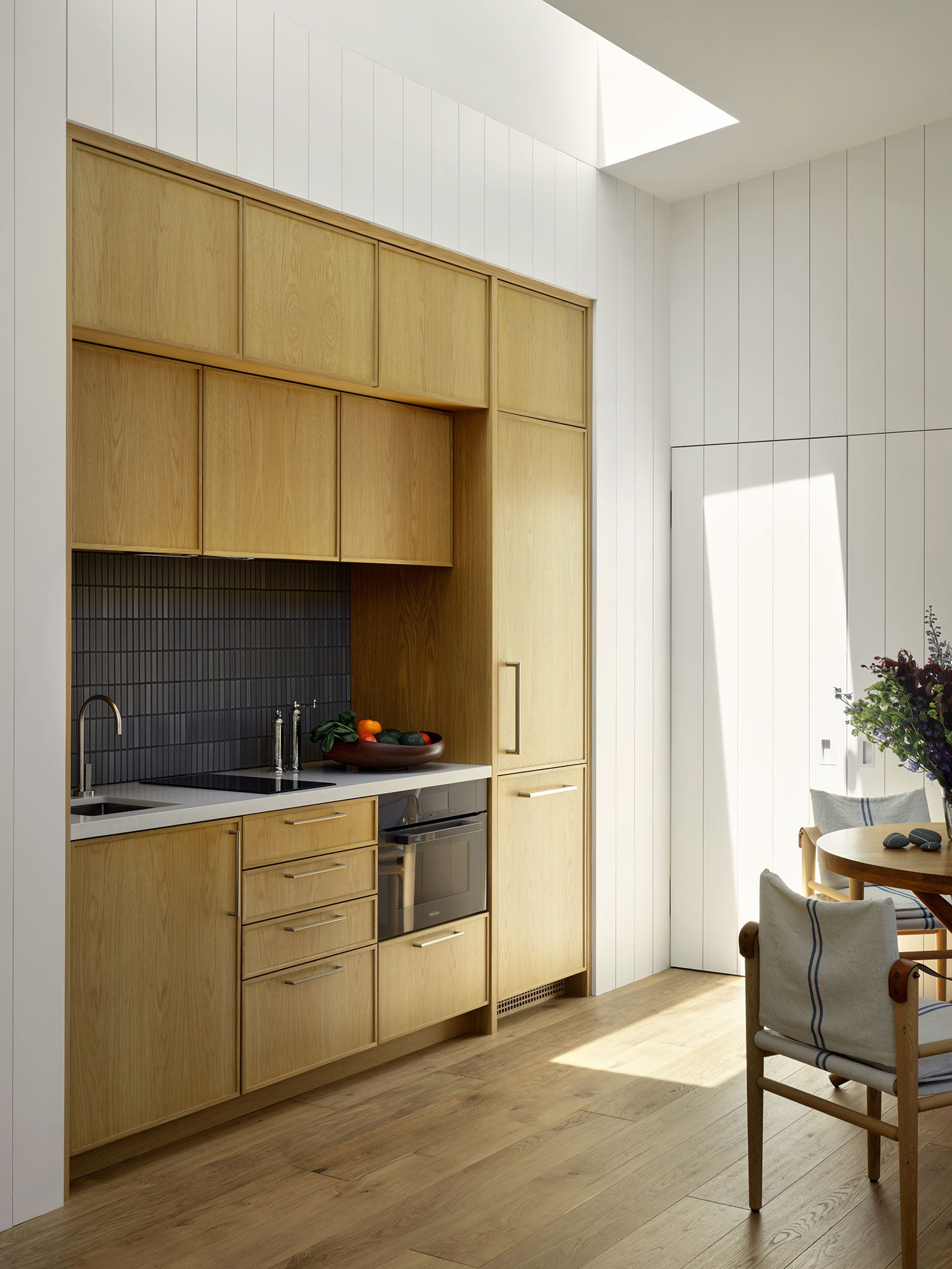 Kitchen in Mill Valley ADU by Richardson Pribuss Architects
