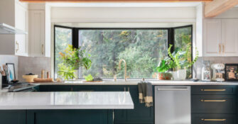 Kitchen in Vashion Island Kitchen by Waldron Designs