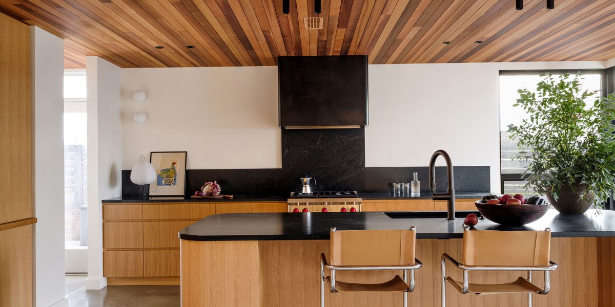Kitchen in Portland Mid-Century House by Ment Architecture