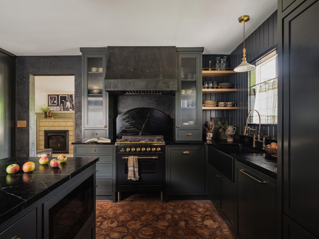 Kitchen Range in Tacoma Home by Allison Lind