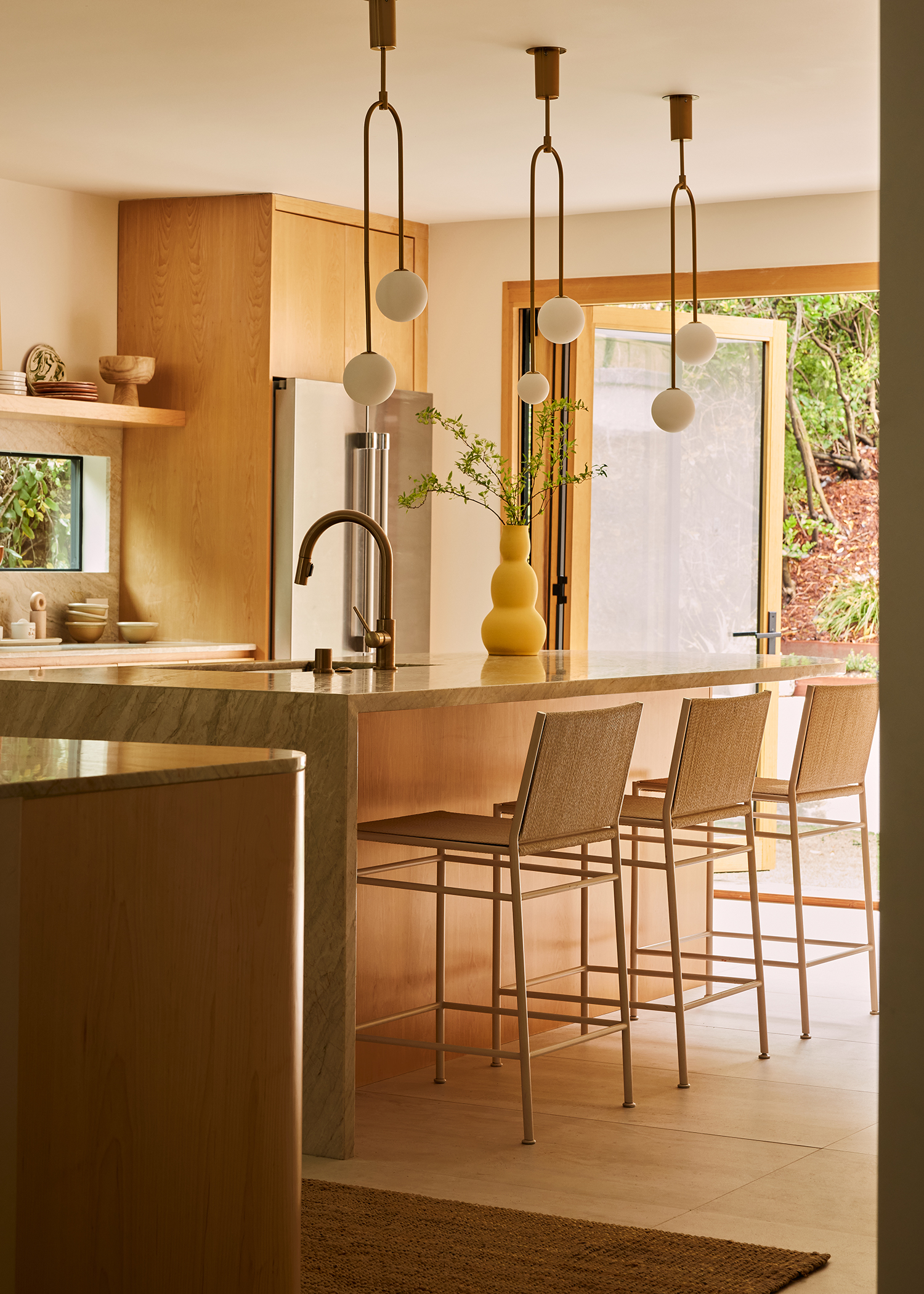 Kitchen in Silver Lake House by Dacotah Studio