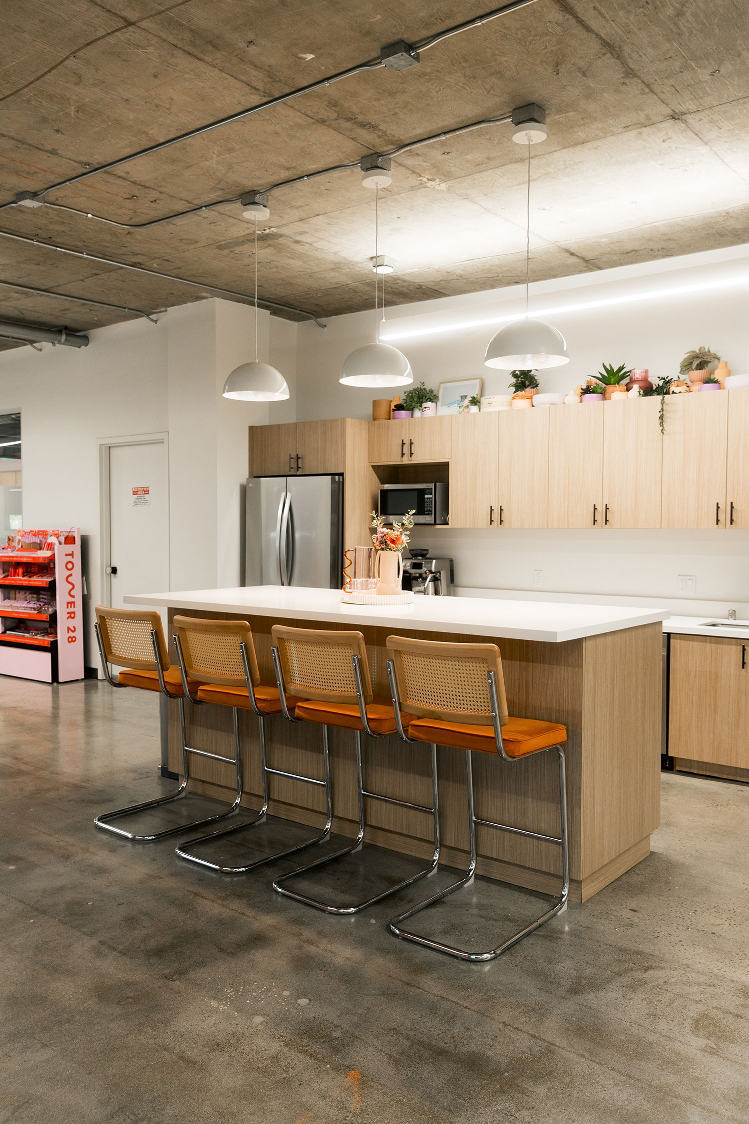 Kitchen in Tower 28 Office