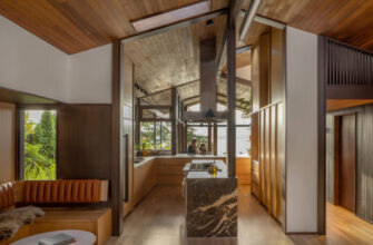 Kitchen View in Seattle House by SHED