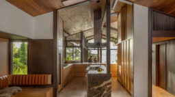 Kitchen View in Seattle House by SHED