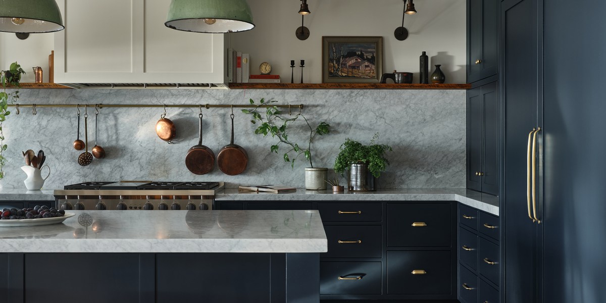 Kitchen in Washington House by Lisa Staton