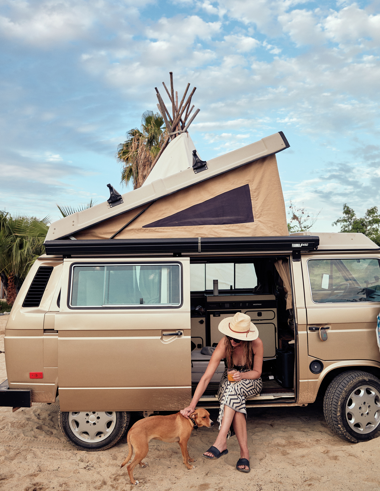 Krista Simmons Peace Vans Baja