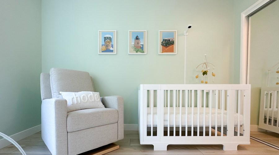 This DIY Laguna Beach Nursery Has Sentimental Nods to the East Coast