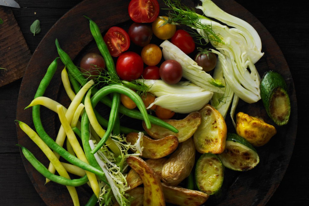 Late-Summer Vegetables with Aioli
