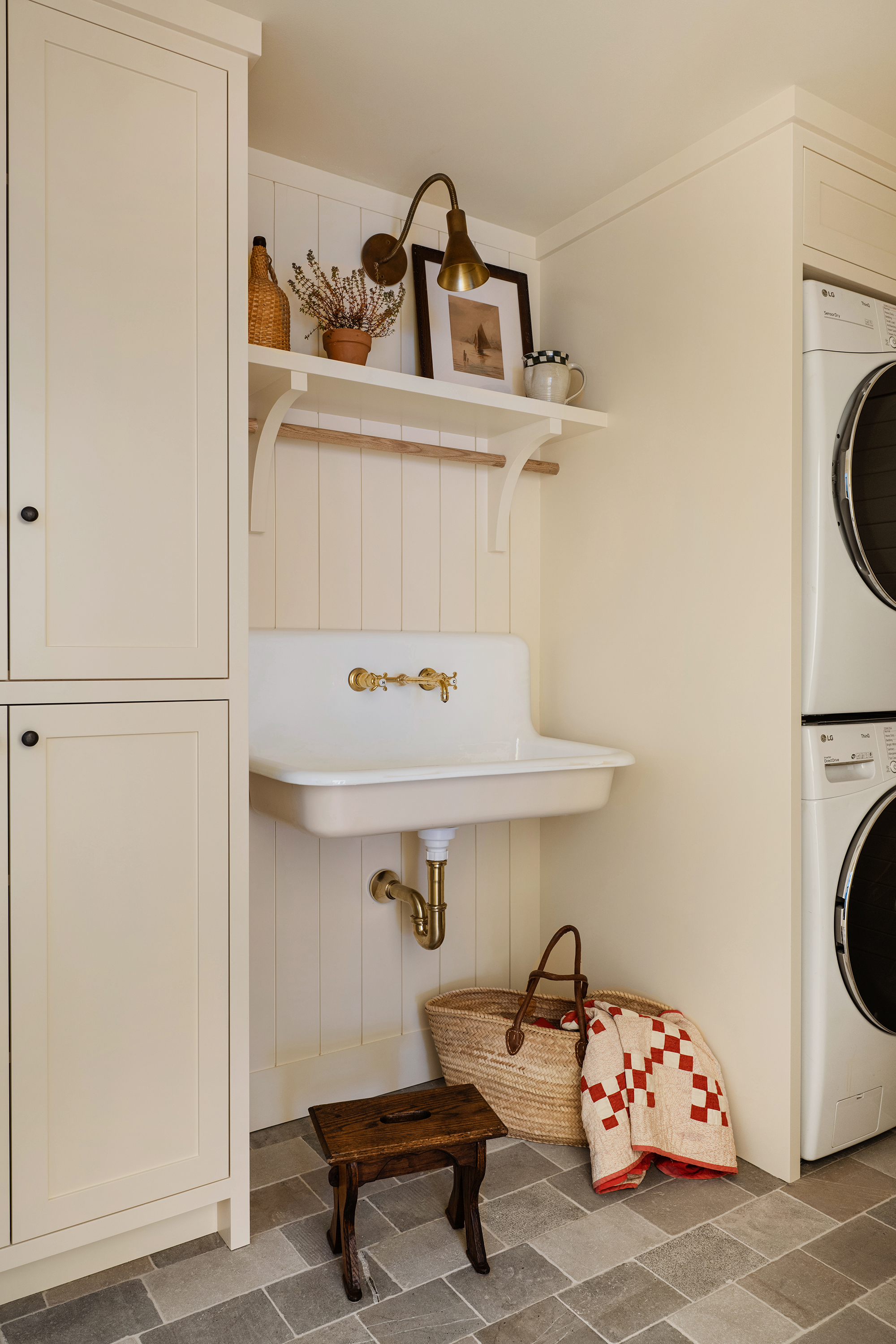 Laundry Room in Kirkland Seattle House by Jessica Nelson