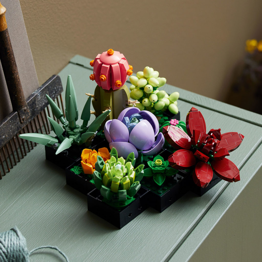 Des orchidées et des succulentes rejoignent la gamme LEGO