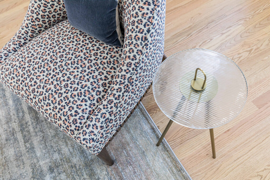 Leopard Chair by Rebecca Ward