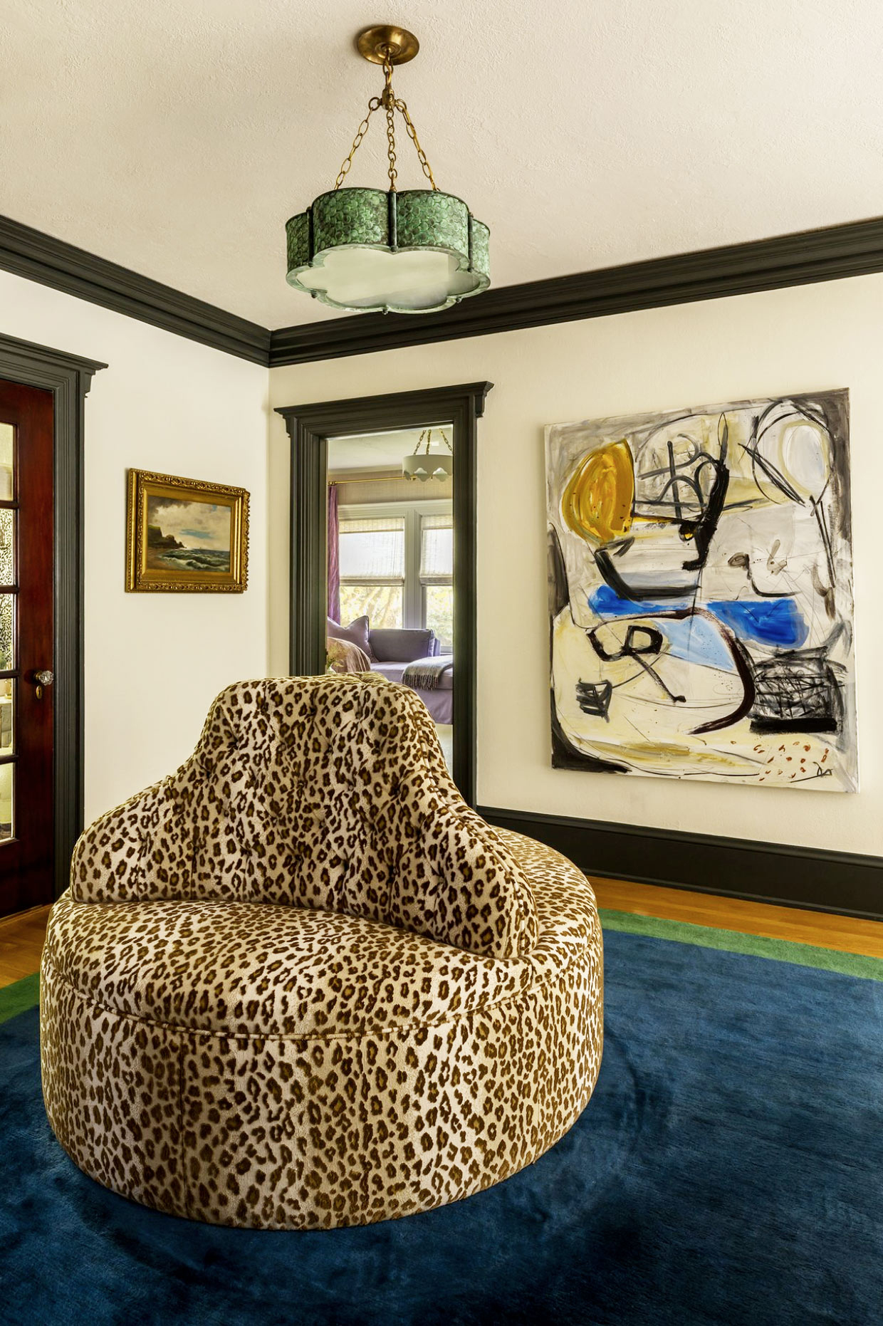 Leopard Seating by Joelle Nesen Maison Inc