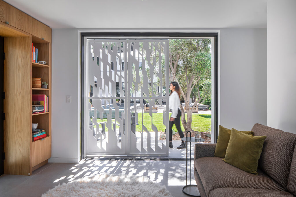 Living Area in Santa Monica ADU by Vertebrae