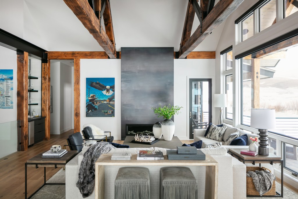 Inside a Modern, Yet Rustic Mountain Retreat in Crested Butte