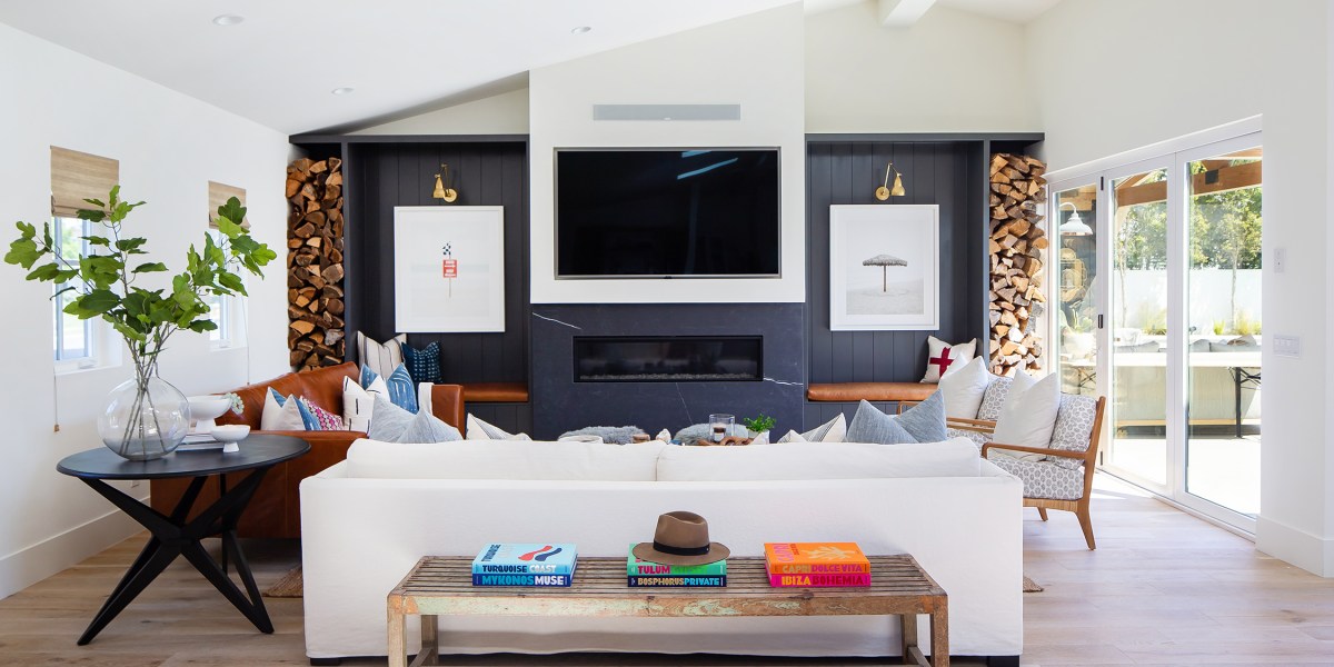 Living Room Fireplace