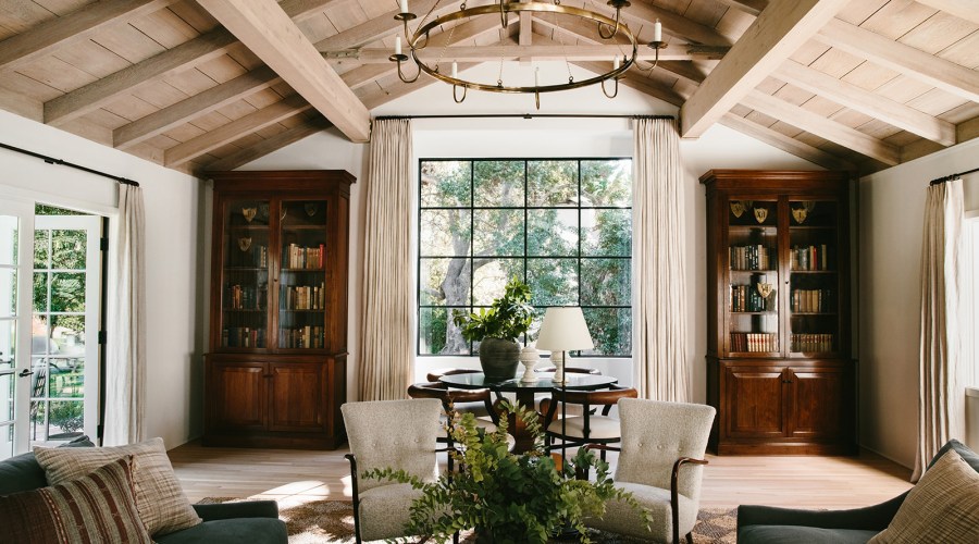 This Charming Montecito House Was Transformed with Wallpaper and Lots of Natural Light