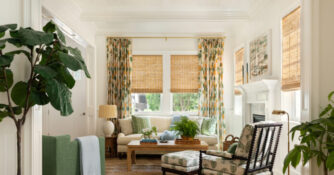 Living Room in Sherman Oaks House by Heath Interiors