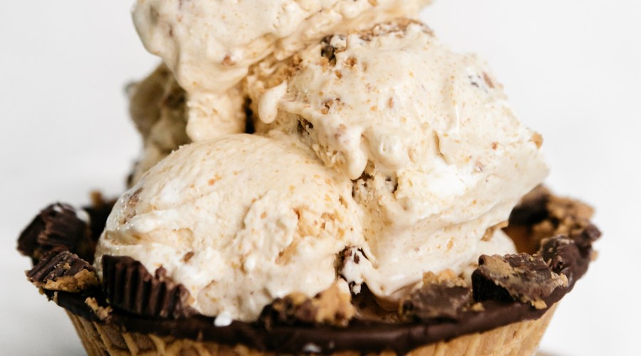 Loaded peanut butter cup ice cream