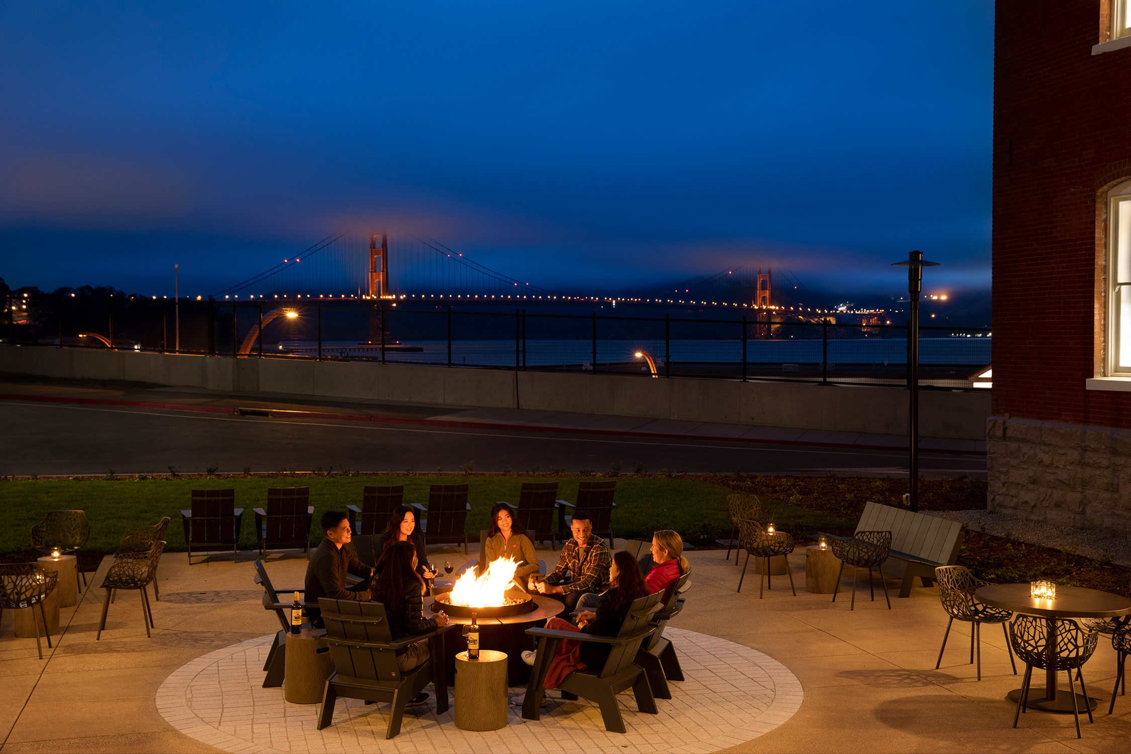 Lodge at Presidio Firepit