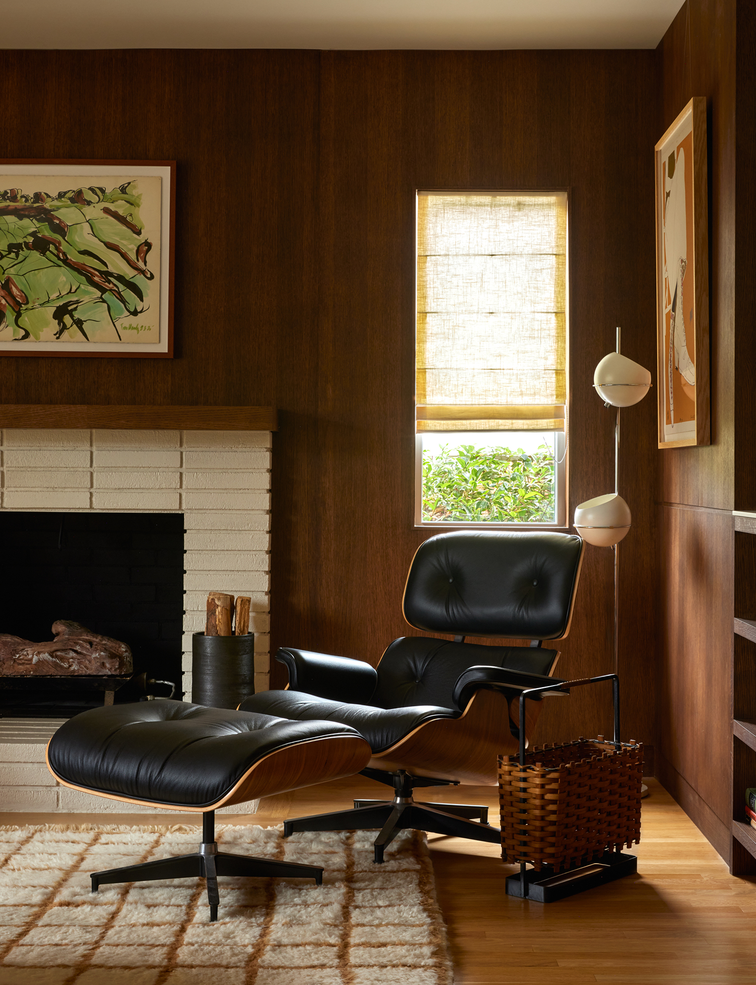 Lounge Chair in Glassell Park House by Counsel Design Group