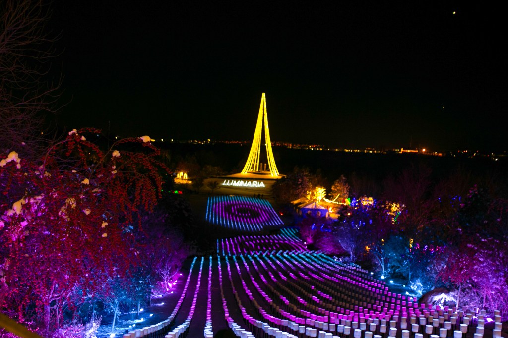 Take in a Dazzling Holiday Light Show at These Botanical Gardens