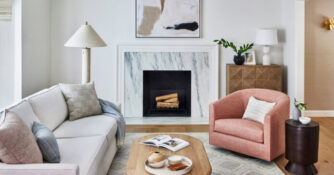 Marble Fireplace by Memmo Interiors