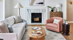 Marble Fireplace by Memmo Interiors