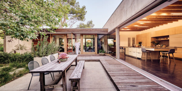 Every Room Gets Its Own Garden In This Classic California Indoor-Outdoor House