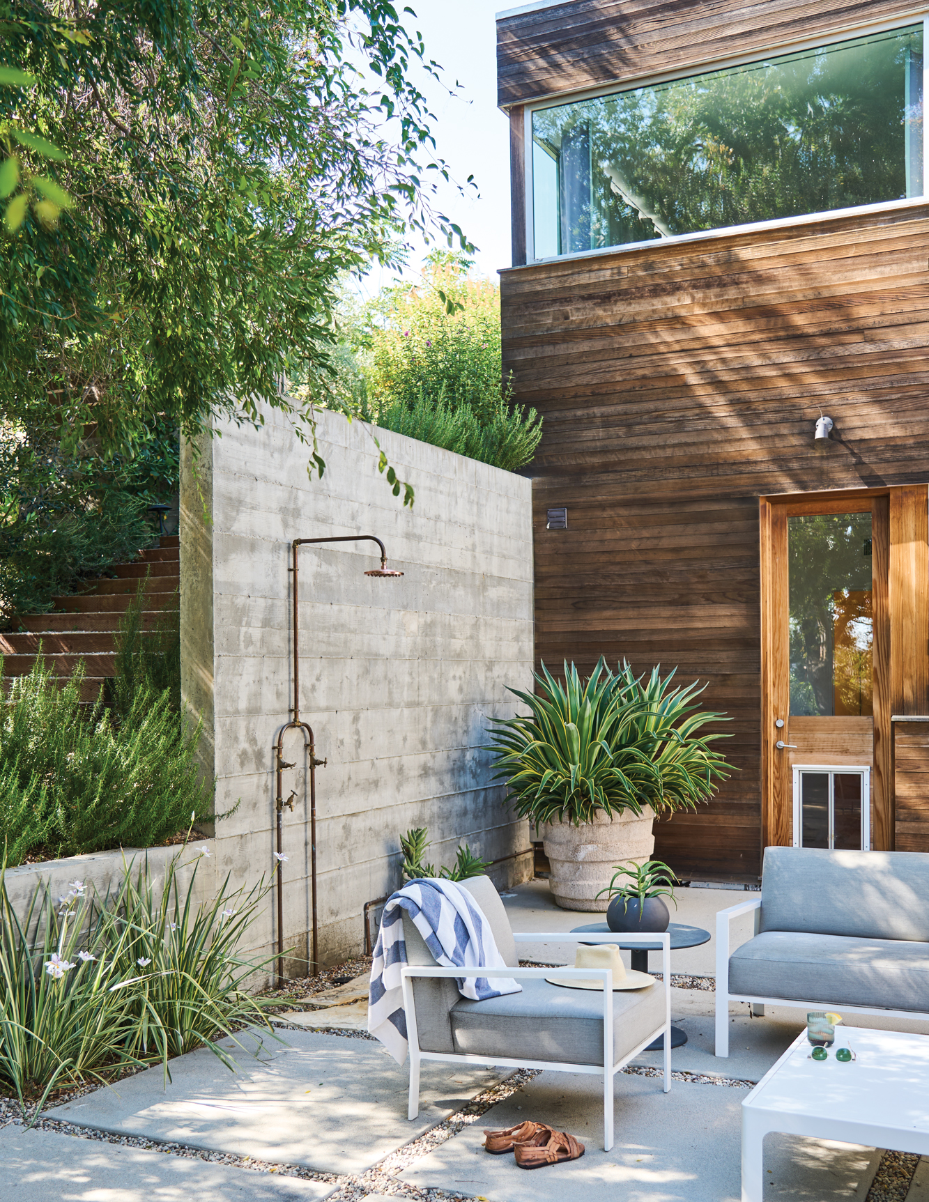 Maricopa Outdoor Shower and Furniture