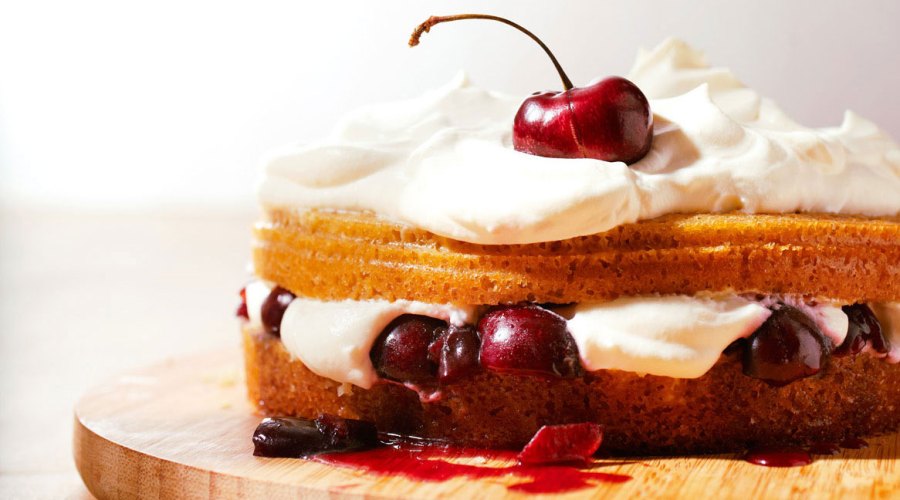 Giant Cherry Shortcake