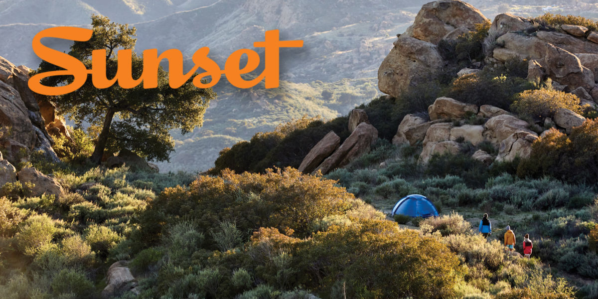 Sunset Fall 2020 Camping Issue Cover