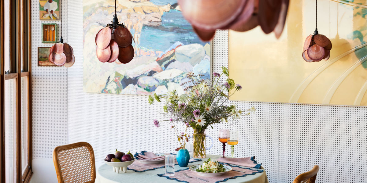 Wave Hello to Scallop-Edged Detail on Everything from Napkins to Light  Fixtures - Sunset Magazine