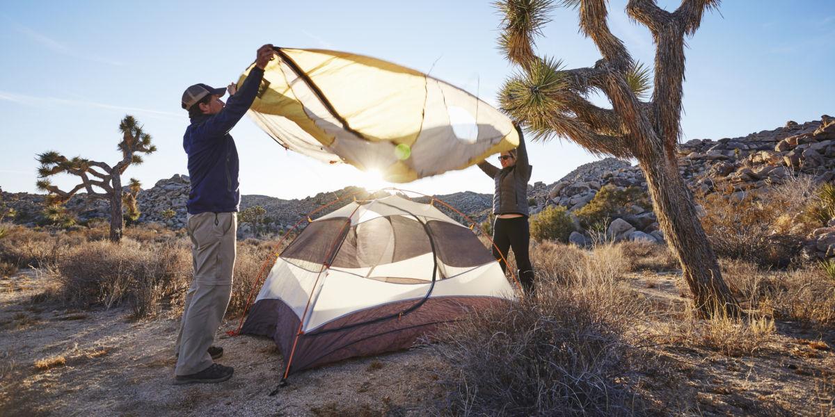 Dos and Don'ts of Tent Set-up, from the Bureau of Land Management