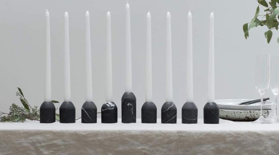 Gorgeous Menorahs, Candles, Dreidels, and Gelt to Add to Your Hanukkah Wish List