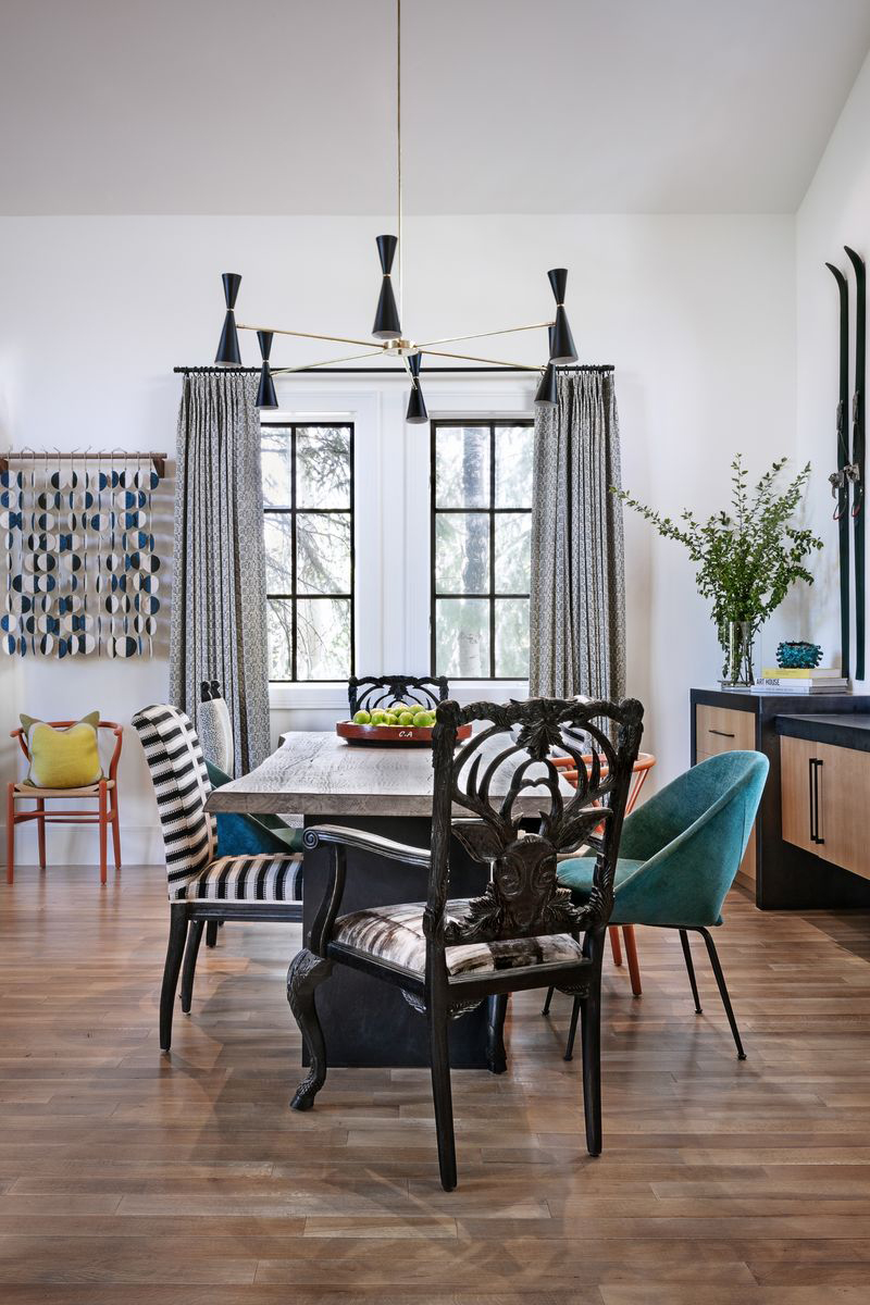 Mismatched Dining Chairs