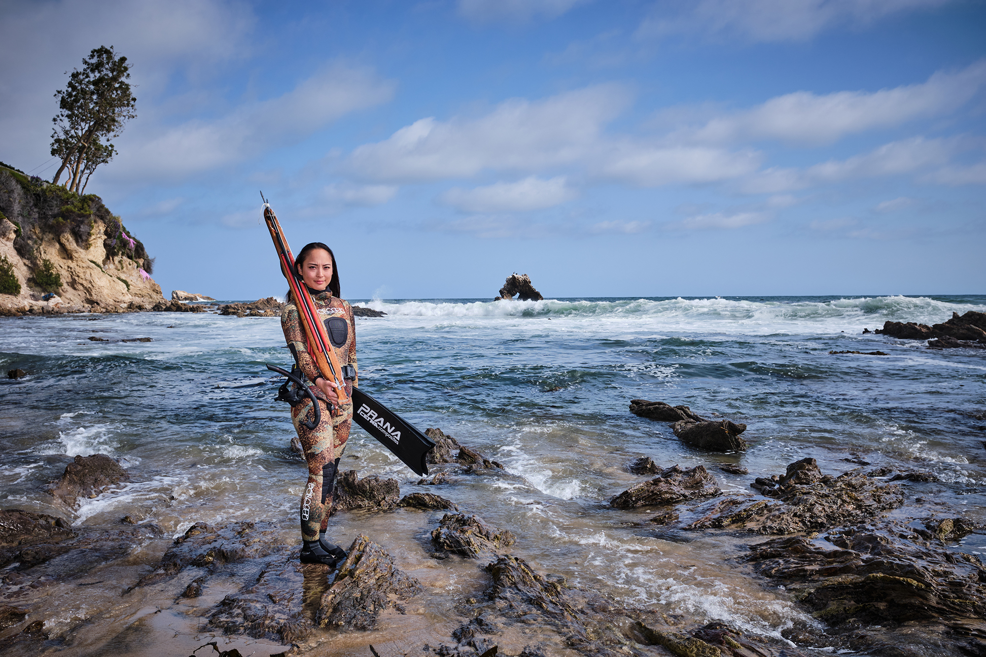 Spearfishing champ blazes trails for women divers, sustainability