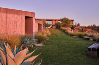 modern landscaping serene sun house