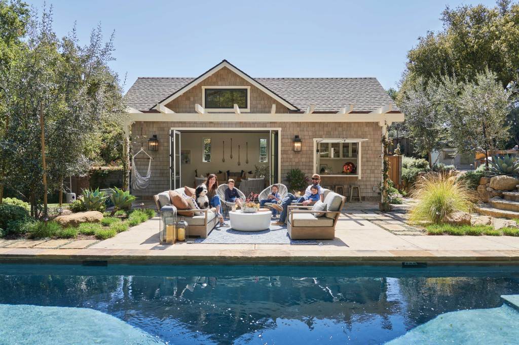 Mother’s Little Helpers: A Santa Barbara Family Works Together to Build the Ultimate Cabana