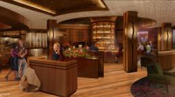 Napa Rose entrance and bar