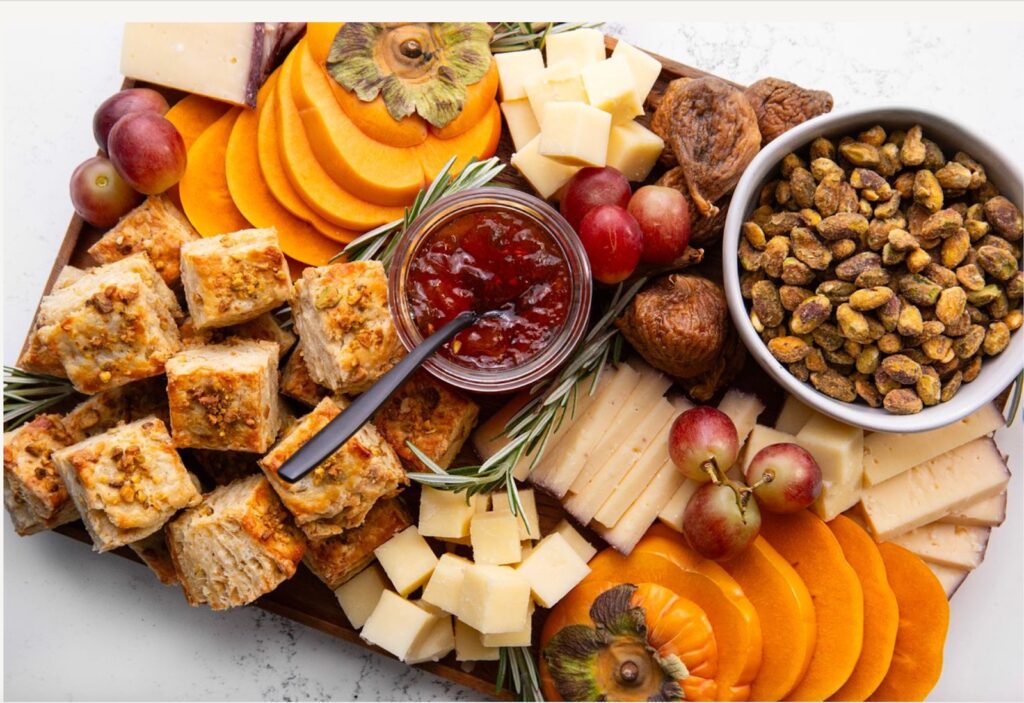 Cheese Tray with Nichols Farm Nuts