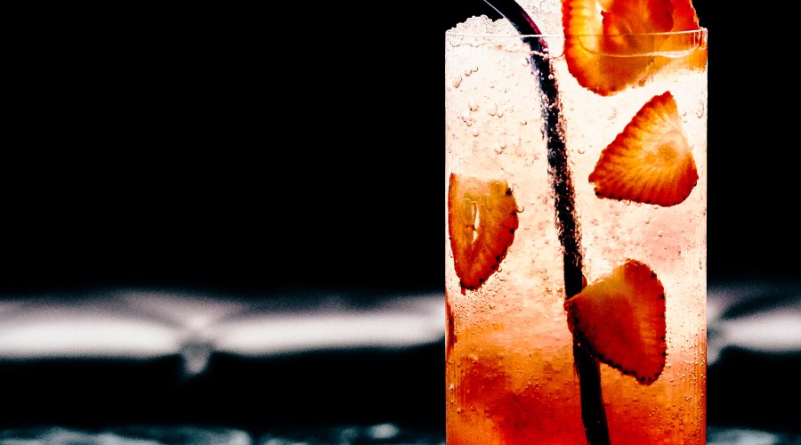 Strawberry Rhubarb Shrub