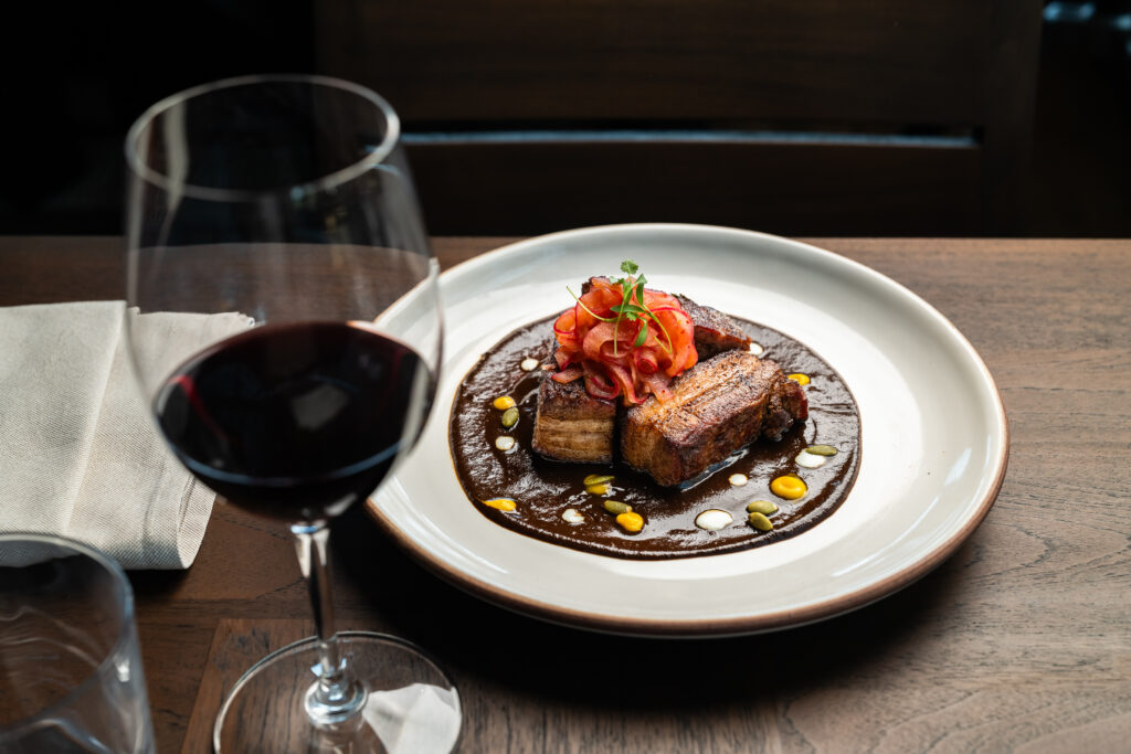 Haven Farm + Table Jerk Pork Belly Mole