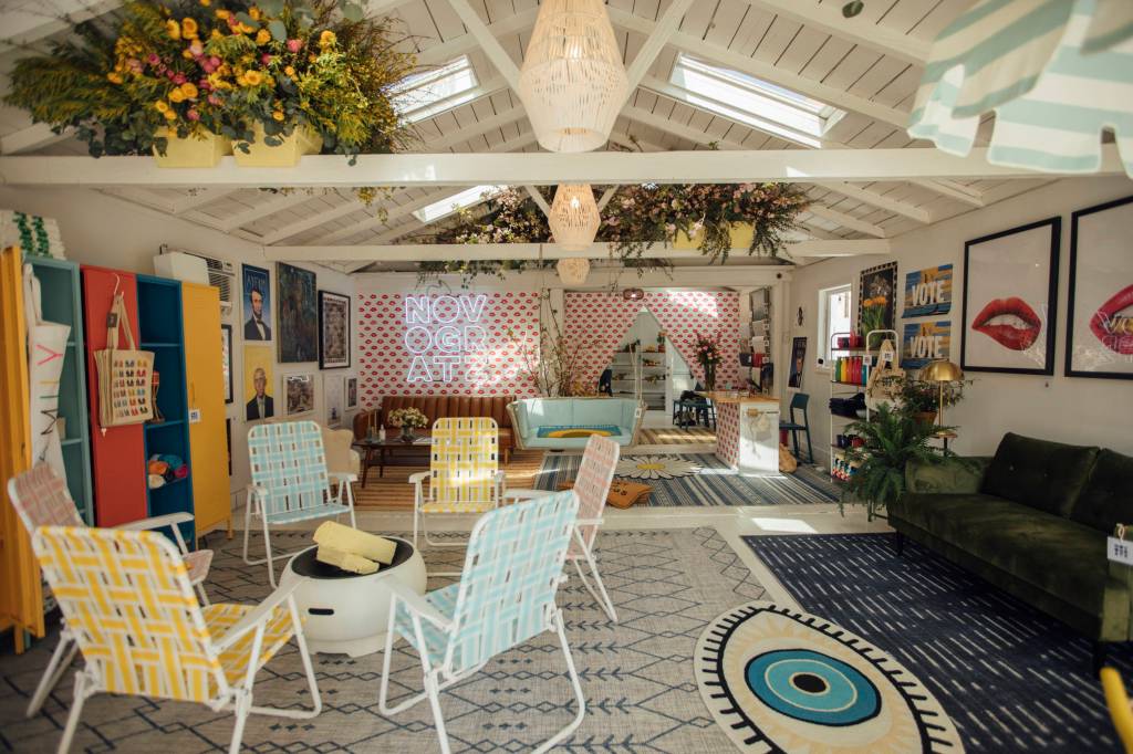 Venice's Kitschy-Cool House of Novogratz  Is a One-Stop Boho Bungalow Pop-Up